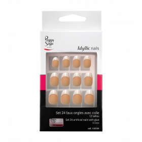 24 faux ongles Idyllic Nails French Stiletto 150056