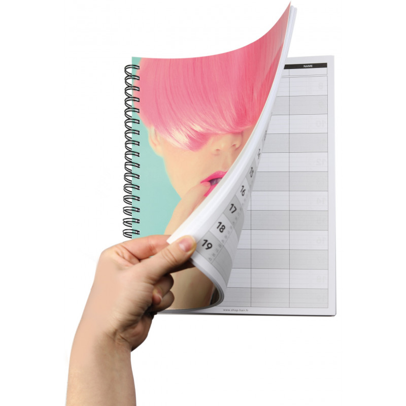 Carnets de rendez-vous 5 colonnes