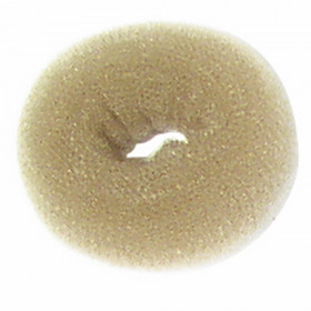 Crépon À Chignon Rond Blond 8 cm