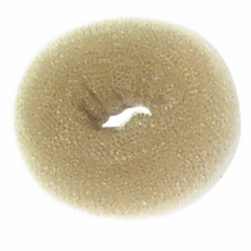 Crépon À Chignon Rond Blond 8 cm