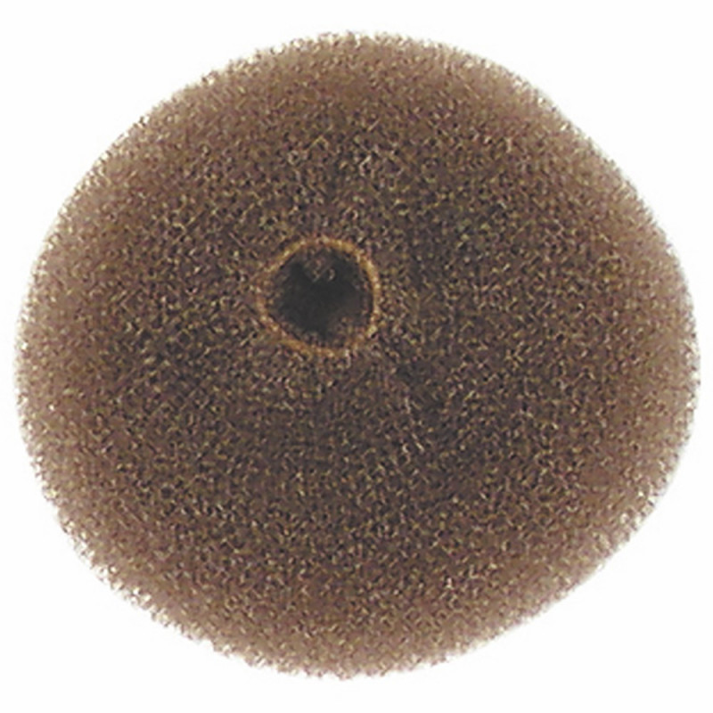 Crépon À Chignon Épais Chatain 12 cm