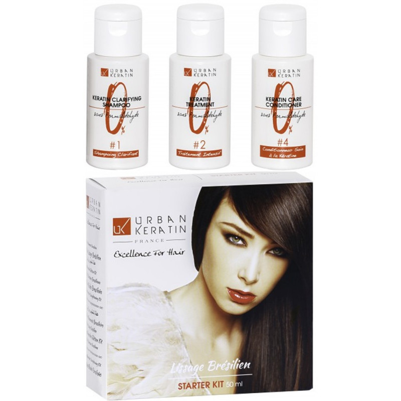 Urban Kératin Lissage Bres. Kit 3 Produits X 50 ml