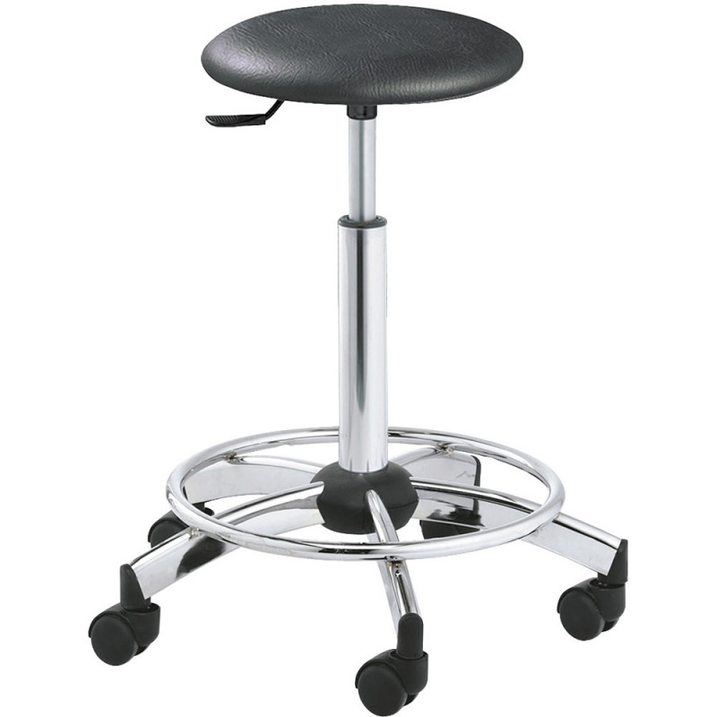 Tabouret Beausoleil avec pied cerclé