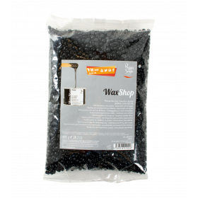 Cire Noire Extra-Flex Perles de cire chaude à épiler jetable 800gr 601024