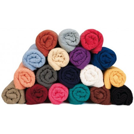 Serviettes éponge noires 3510200