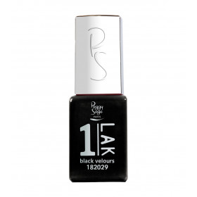 Vernis semi-permanent 1-LAK black velours 182029