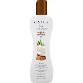 Biosilk Shampoing 3 en 1 Coco  Silk Therapy 167ml