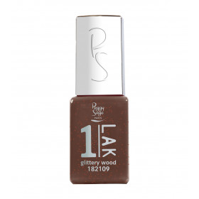 Vernis semi-permanent 1-LAK Glittery Wood 182109