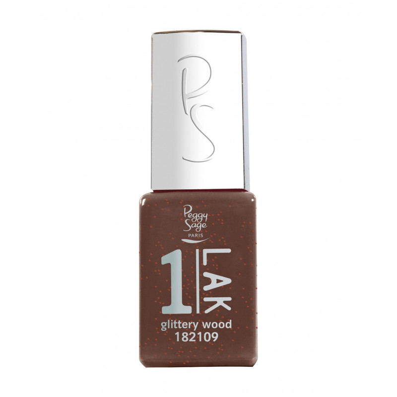 Vernis semi-permanent 1-LAK Glittery Wood 182109