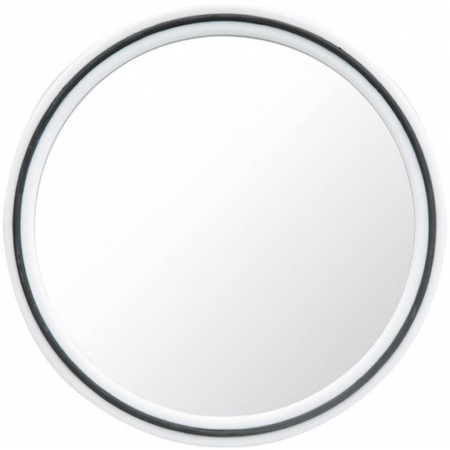 Miroir Rond Avec Poignee Blanc