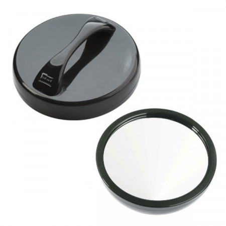 Miroir Rond Avec Poignee Noir