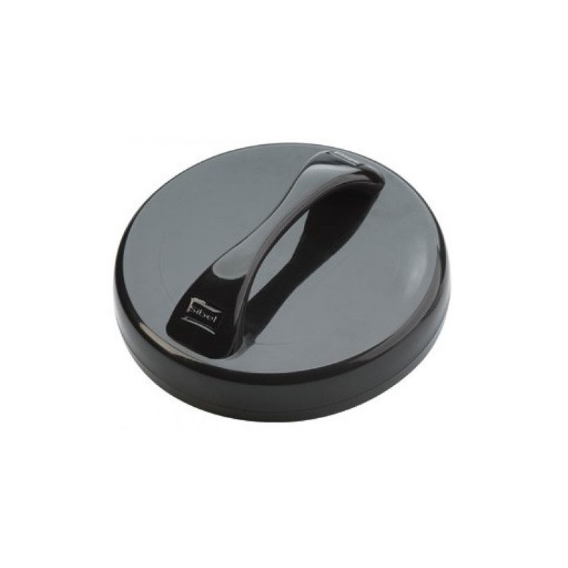 Miroir Rond Avec Poignee Noir