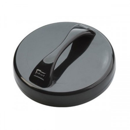 Miroir Rond Avec Poignee Noir